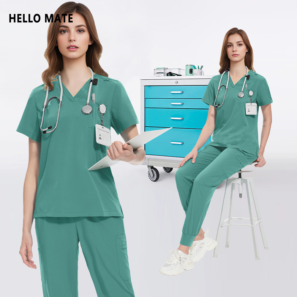 Women'S Work Accessories - Multilcolors Donna Scrub Set Uniforme chirurgica