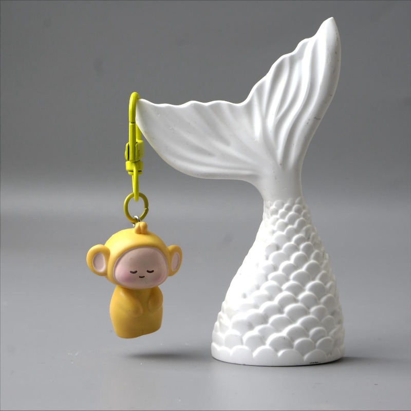 Women'S Key Accessories - 4 Pezzi Ciondolo Serie Teletubbies Cartoon,