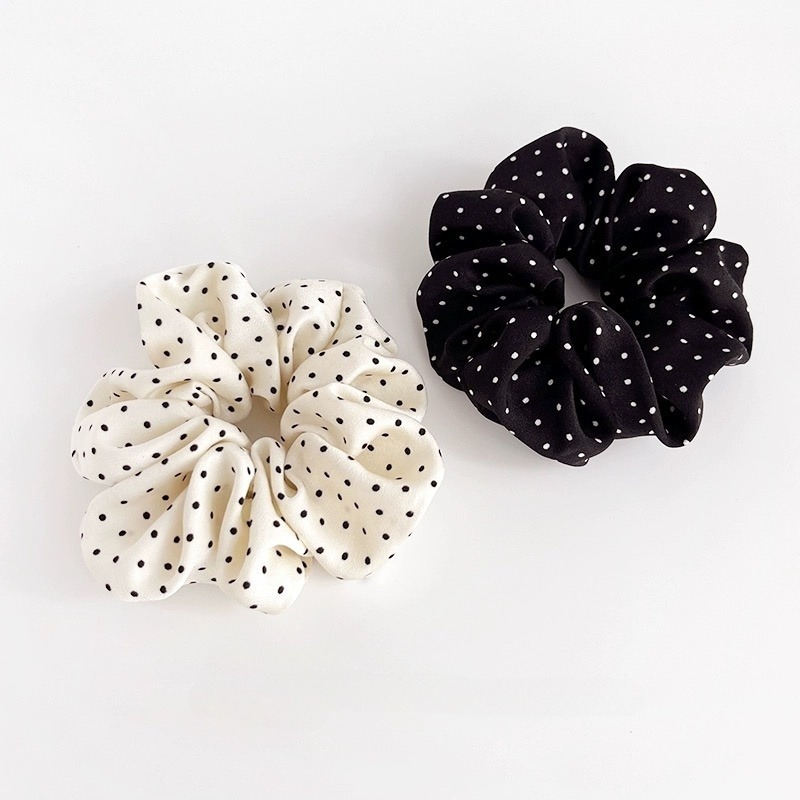 Scrunchie Satin Set - Set di 2 Eleganti Elastici per