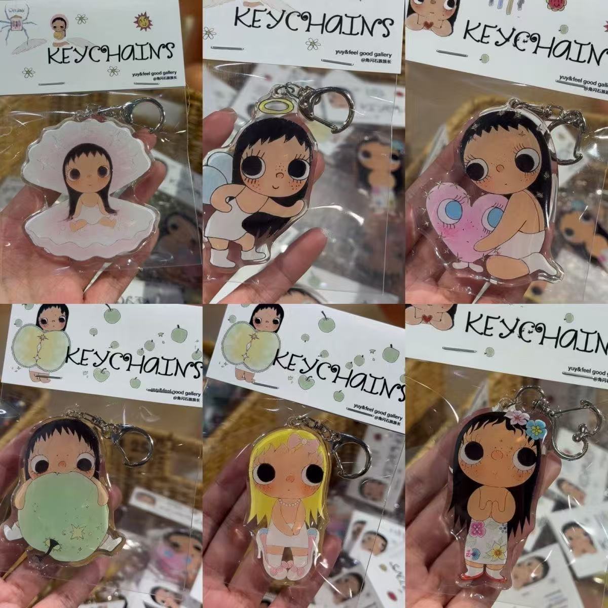 Women'S Key Accessories - Yuy è una ragazza. Portachiavi con