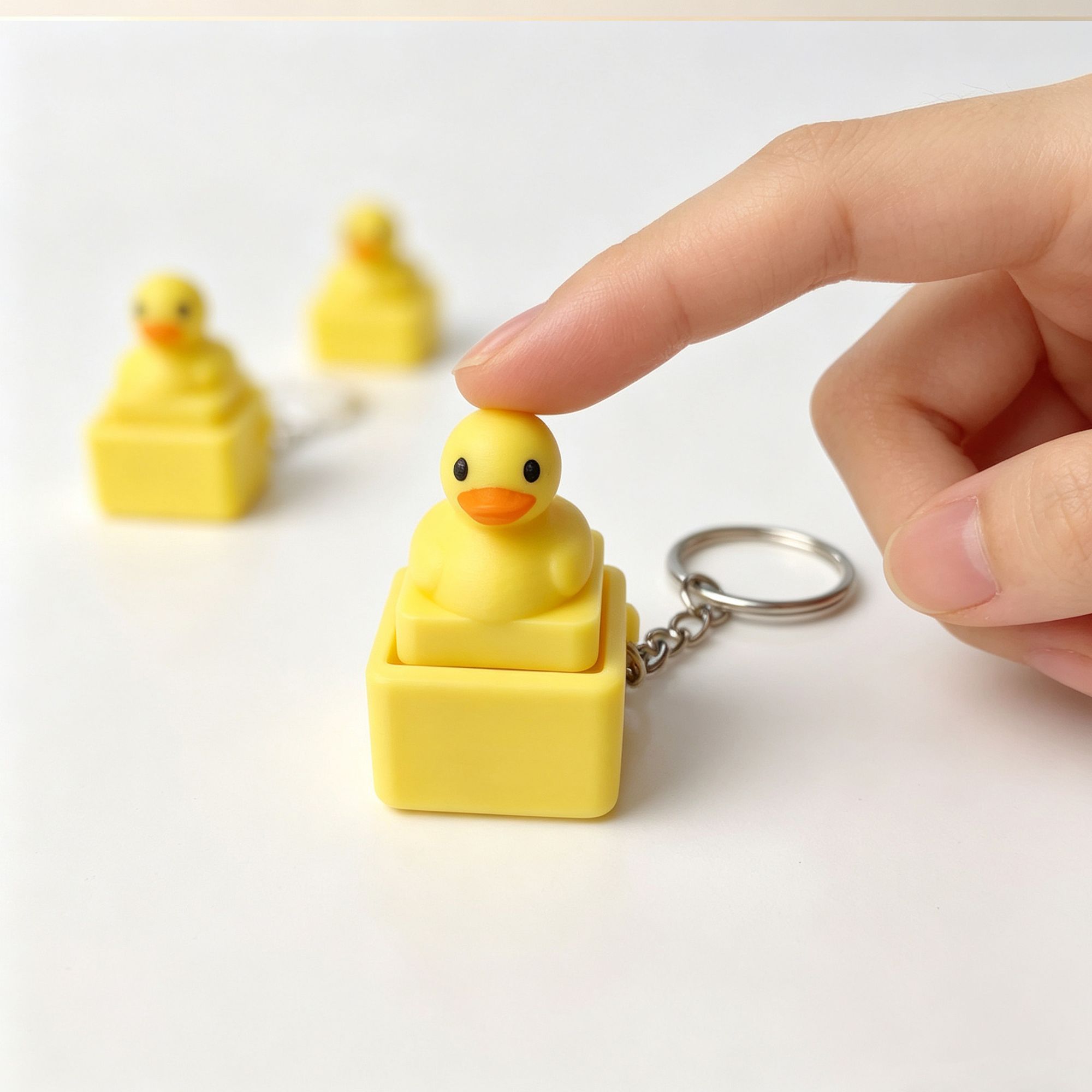 Women'S Key Accessories - Portachiavi a forma di simpatica anatra
