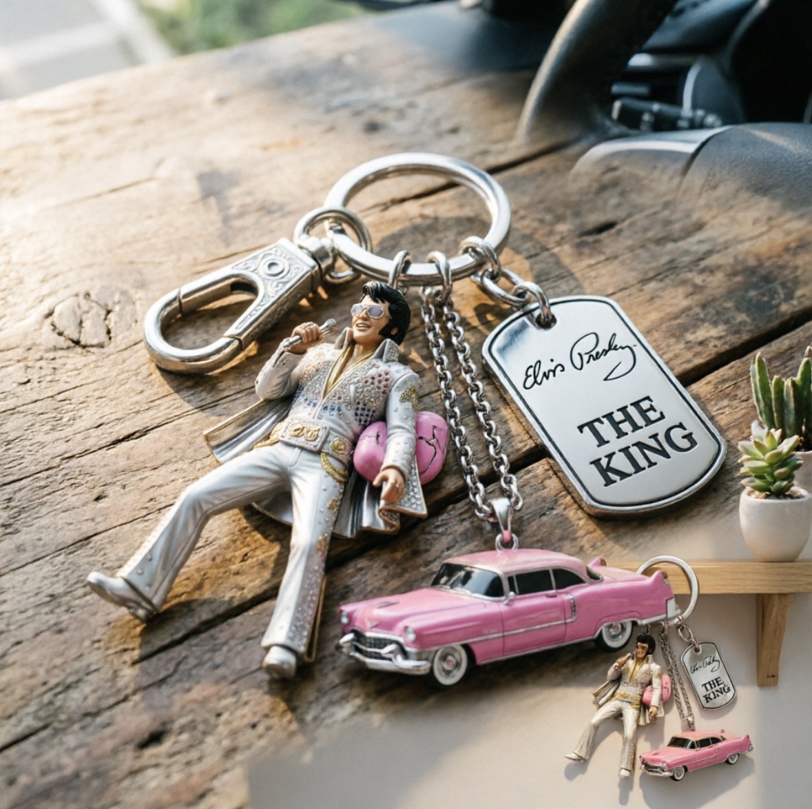 Women'S Key Accessories - Portachiavi di Michael Jackson, Ciondolo Classico
