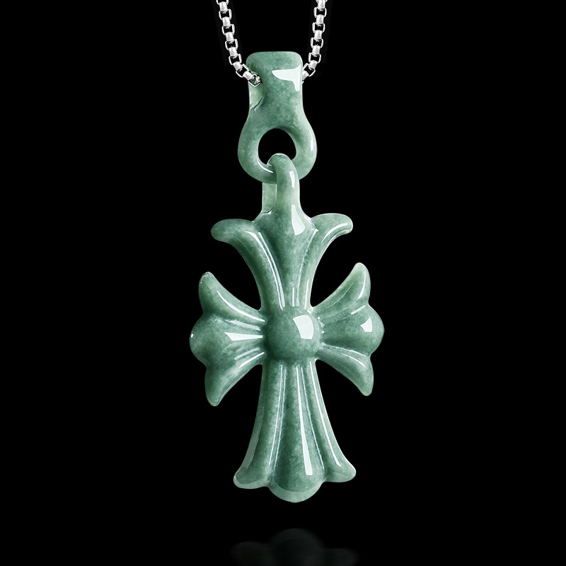 Women Accessories Jewelry - Collana con Pendente a Croce in