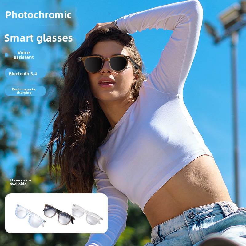 Women Accessories In English - Occhiali intelligenti Bluetooth con musica, occhiali