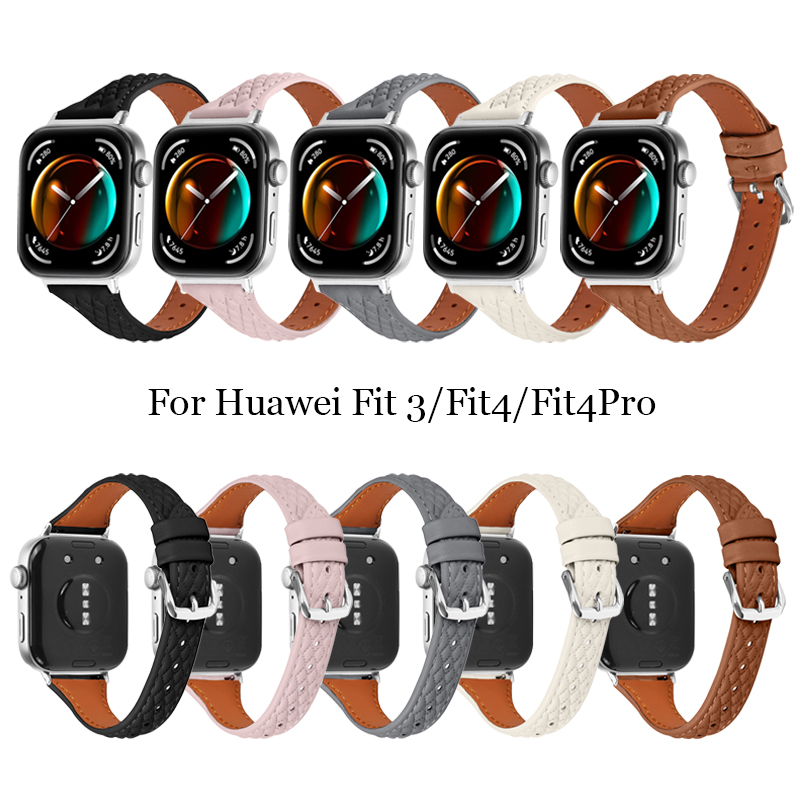 Women Accessories In English - Cinturino in pelle per Huawei Watch