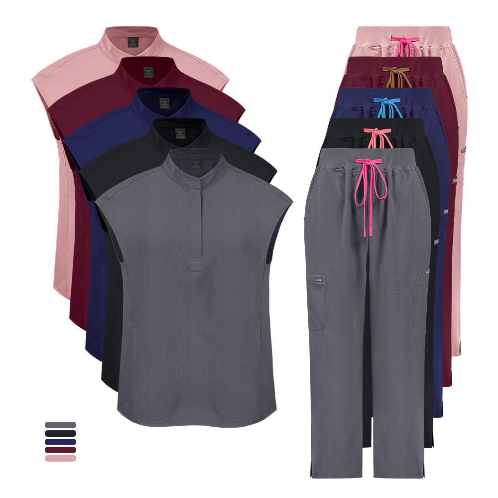 Women'S Work Accessories - Abbigliamento Medico Donna Set Camice Ospedaliero