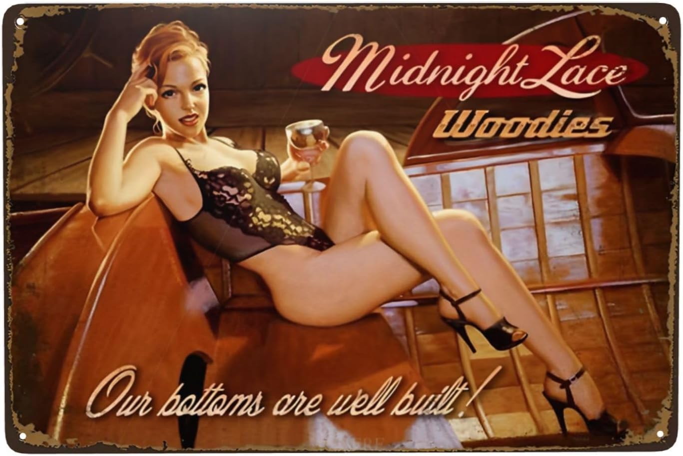 Women Accessories Poster - 1p, Insegna in Metallo Vintage 