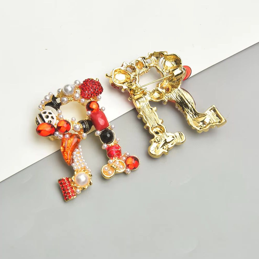 Spille da bavero in cristallo  - Women Accessories In English recensione e prezzo