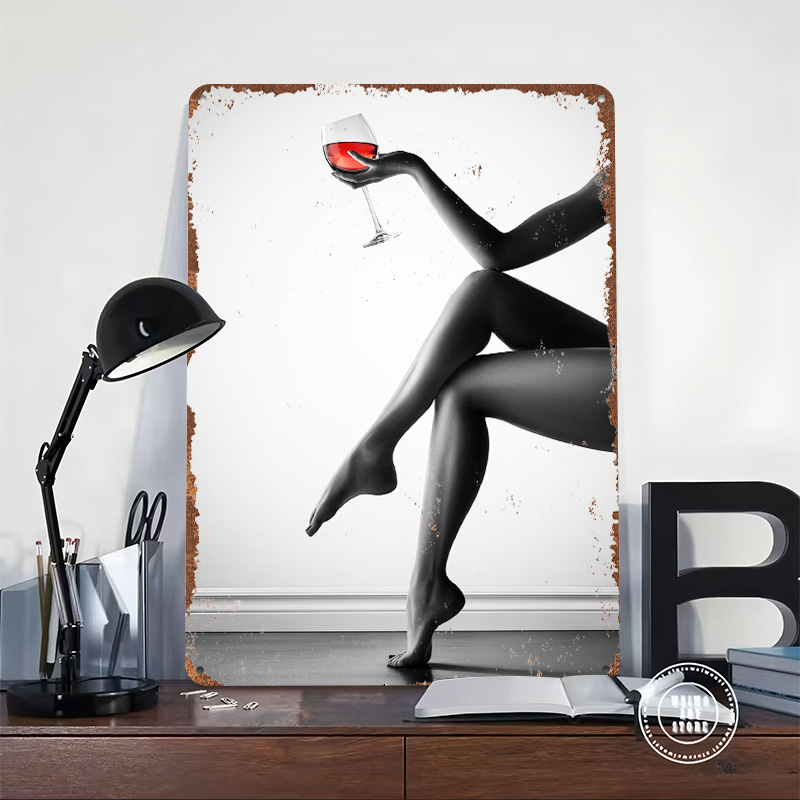 Poster in Latta con Donna Eleg - Women Accessories Poster recensione e prezzo