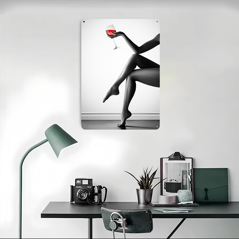 Poster in Latta con Donna Eleg - Women Accessories Poster recensione e prezzo