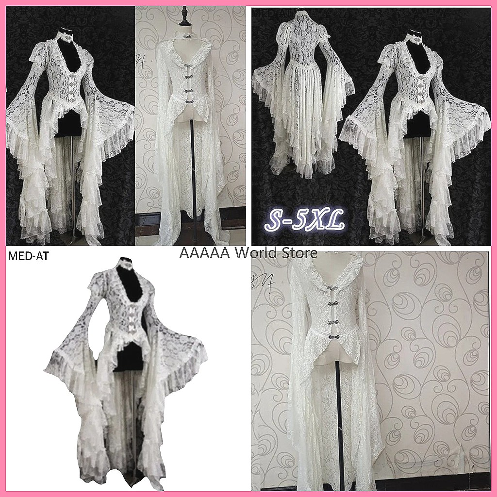Abito Gotico in Pizzo Bianco,  - Women'S Accessories Louis Vuitton recensione e prezzo
