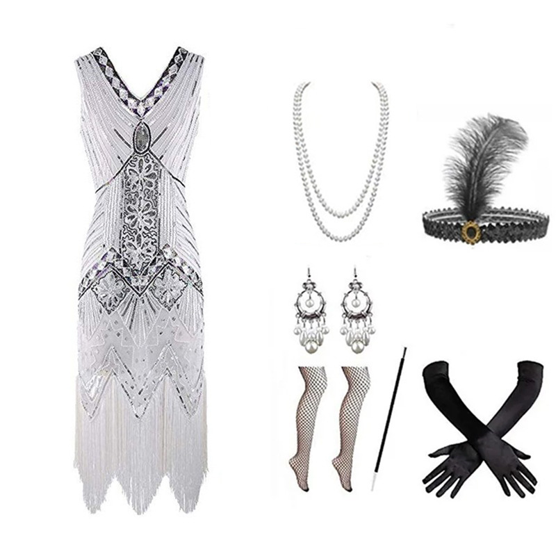 Set Abito Flapper Anni '20 per - Women Accessories Jewelry recensione e prezzo