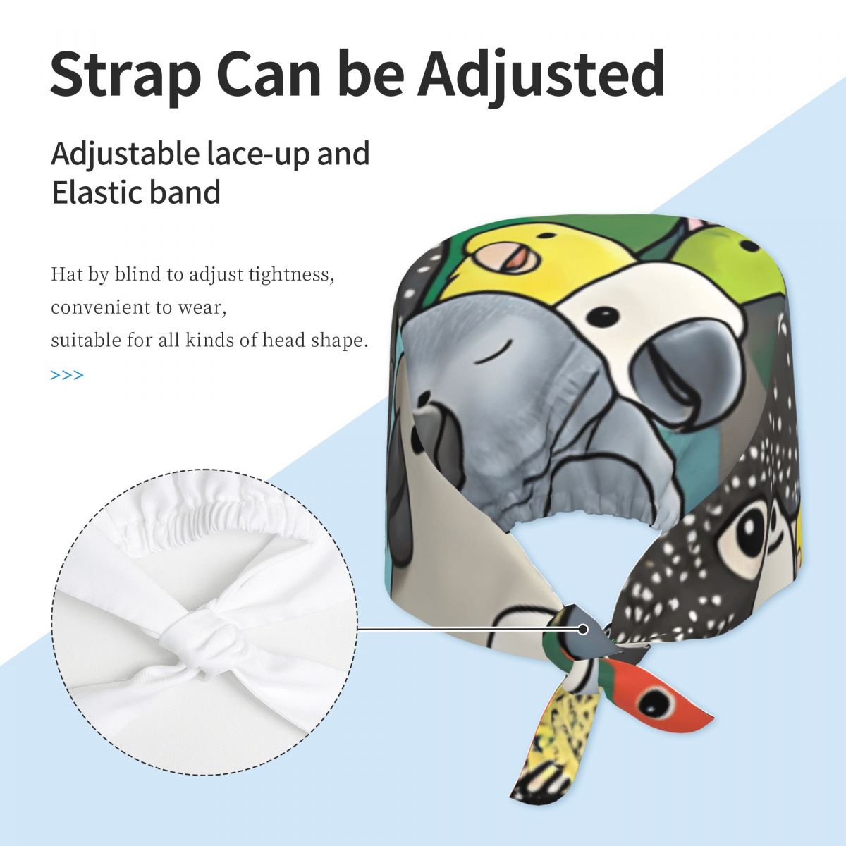 Cappelli Chirurgici Scrub Caps - Women Accessories Poster recensione e prezzo