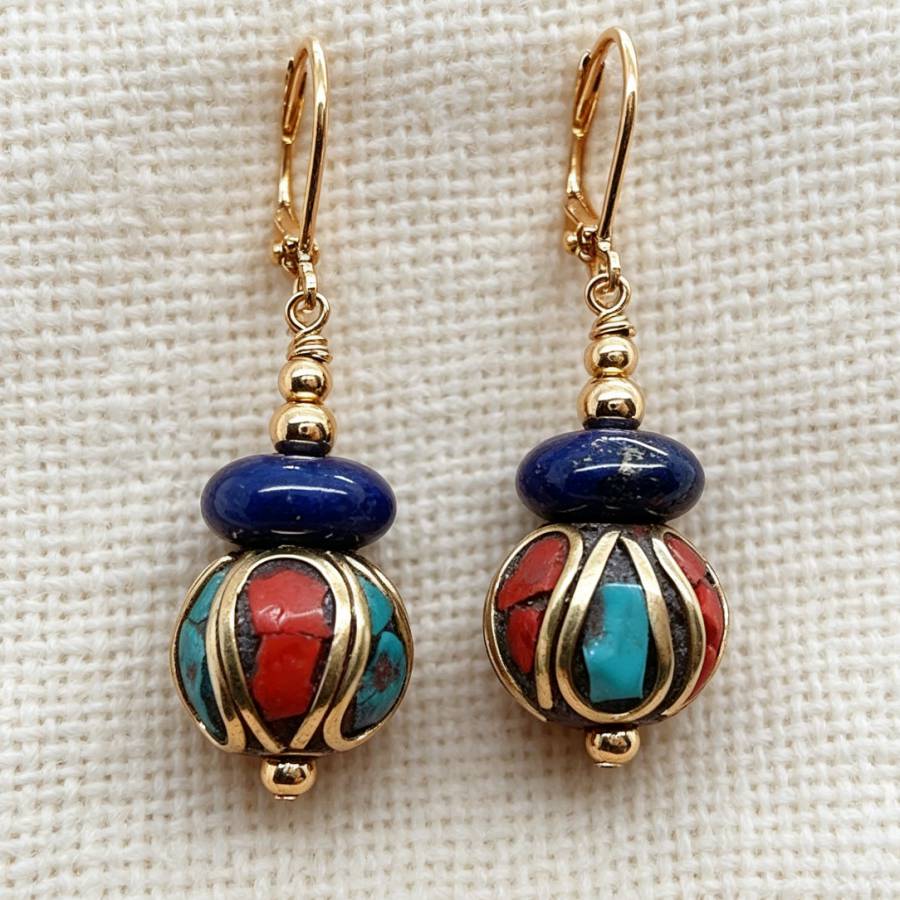 Orecchini Pendenti Artigianali - Women Accessories Nepal recensione e prezzo