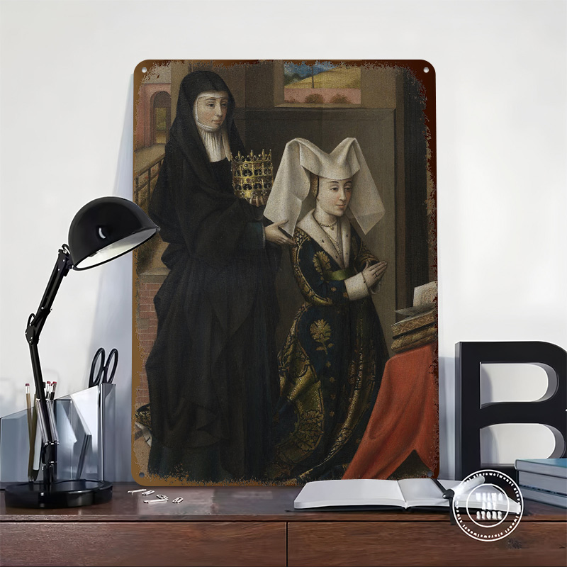 Quadro Religioso con Due Donne - Women Accessories Poster recensione e prezzo