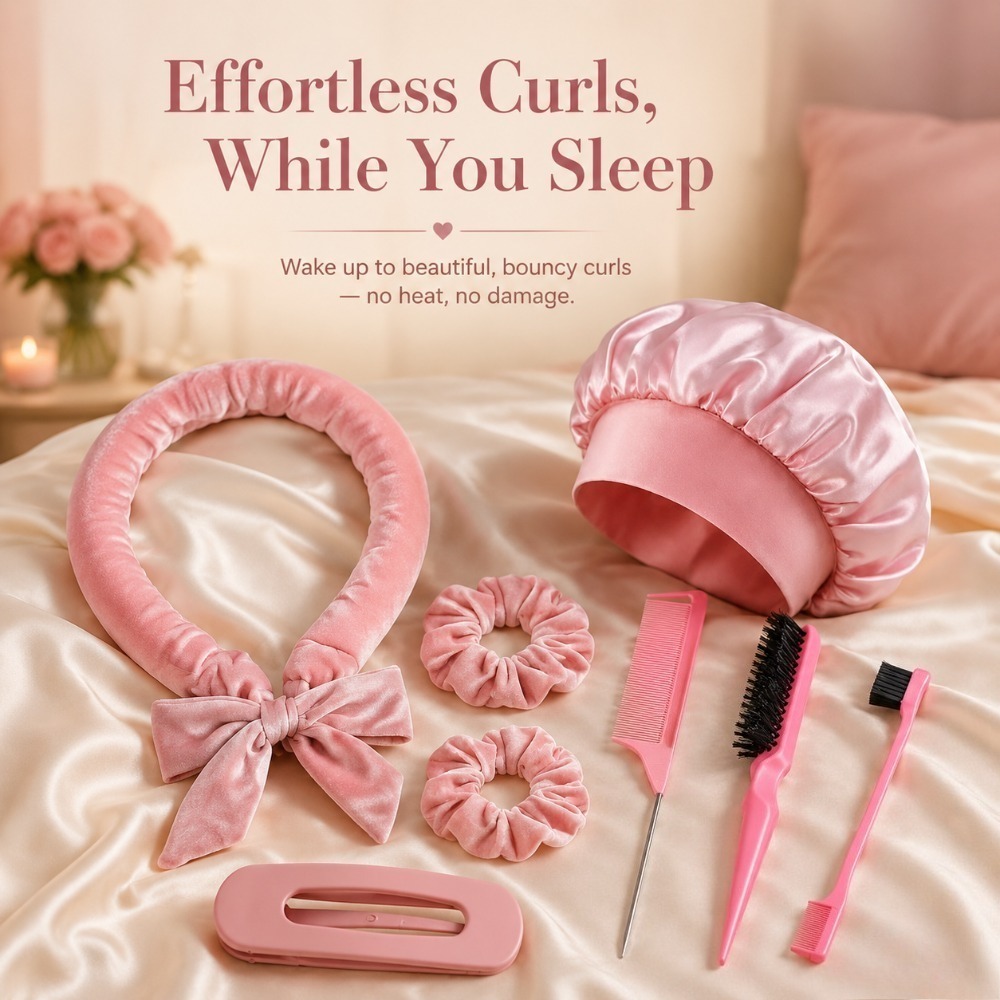 Set Arricciacapelli Senza Calo - Scrunchie Satin Set recensione e prezzo