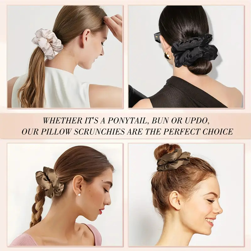 16 pz Morbido Raso Scrunchies  - Scrunchie Satin Set recensione e prezzo