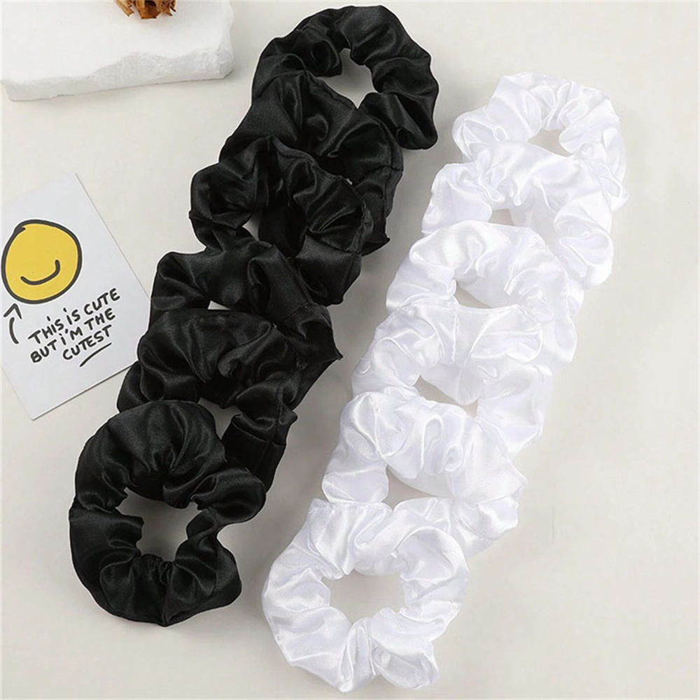 12 pz/set Nastri Per Capelli I - Scrunchie Satin Set recensione e prezzo