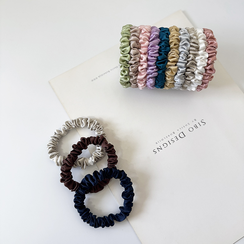 3 PZ 100% Capelli di Seta Real - Scrunchie Satin Set recensione e prezzo